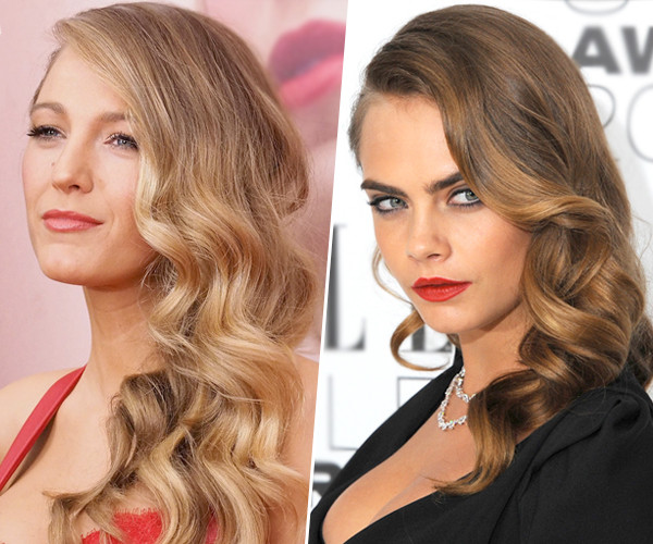 Get Blake Lively S Glam Retro Waves With A Flat Iron E News